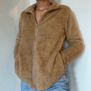 Fuzzy Teddy Bear Jacket